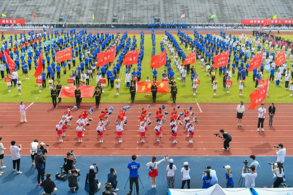 松江大学城体育中心及兄弟高校体育部负
